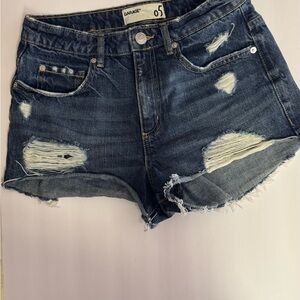 Garage Women's Distressed Denim shorts-size 5